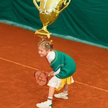 foliowy balon puchar złoty